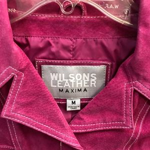 WILSON’s Genuine Suede Leather Ladies Jacket/Med
